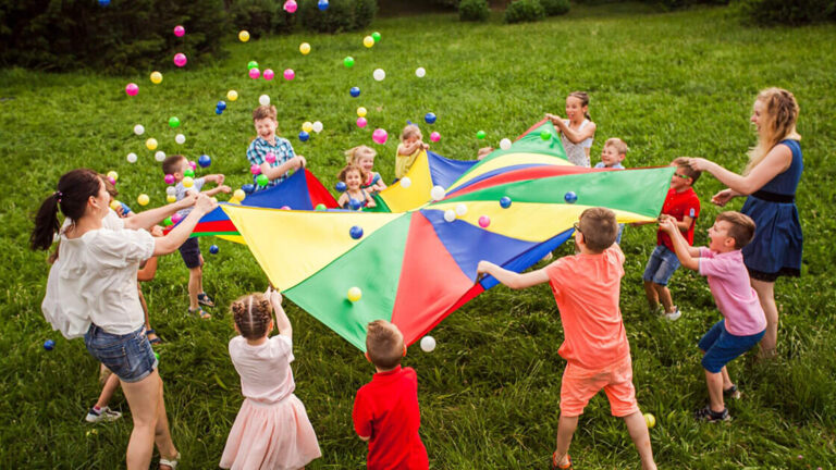 Parenta Parachute Play Fun And Skill Building For Children