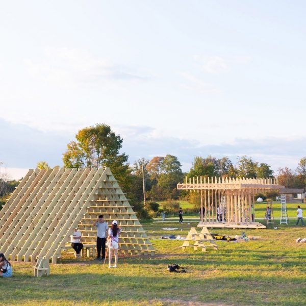 bethel woods art and architecture festival buildfest 2024 woodstock dezeen 2364 hero 1