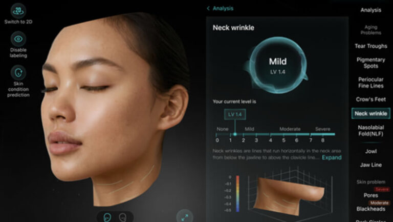 EveLab Insights launches first ever scan of its kind on the market for neck and decollete