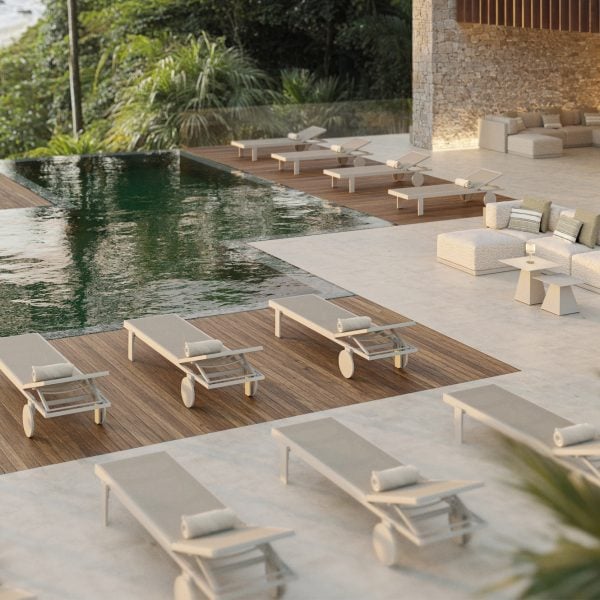 gatsby sun lounger ramon esteve vondom dezeen showroom dezeen 2364 col 7