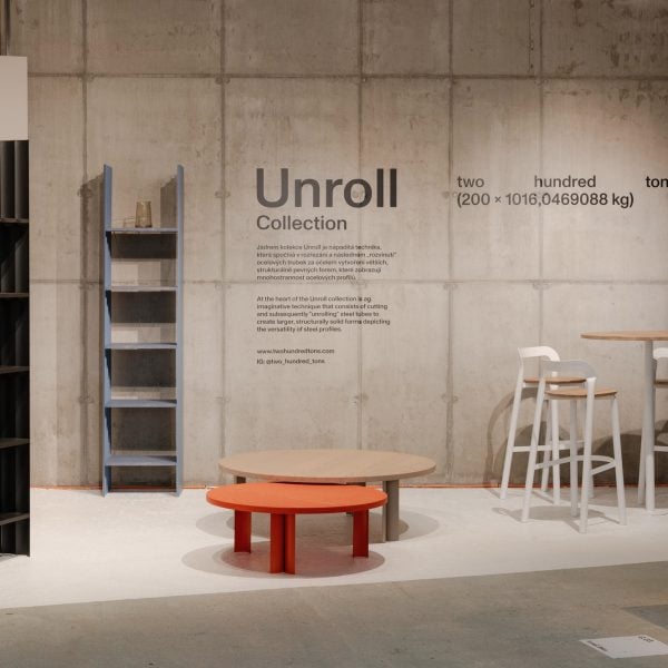 two hundred tons steel unroll furniture collection hero dezeen 2364 col 0 2