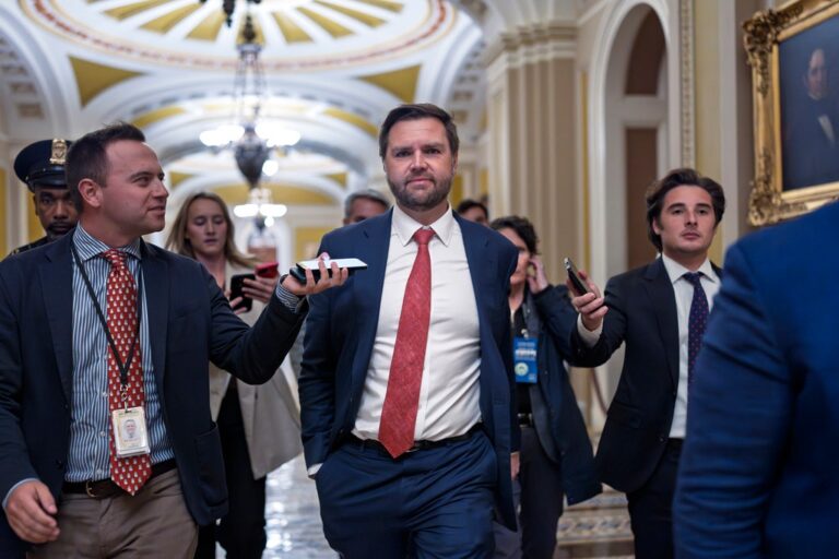 jd vance spending bill washington