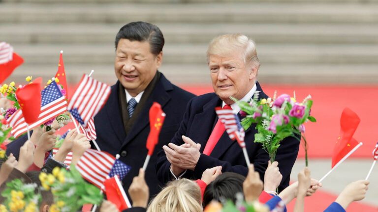 trump with xi