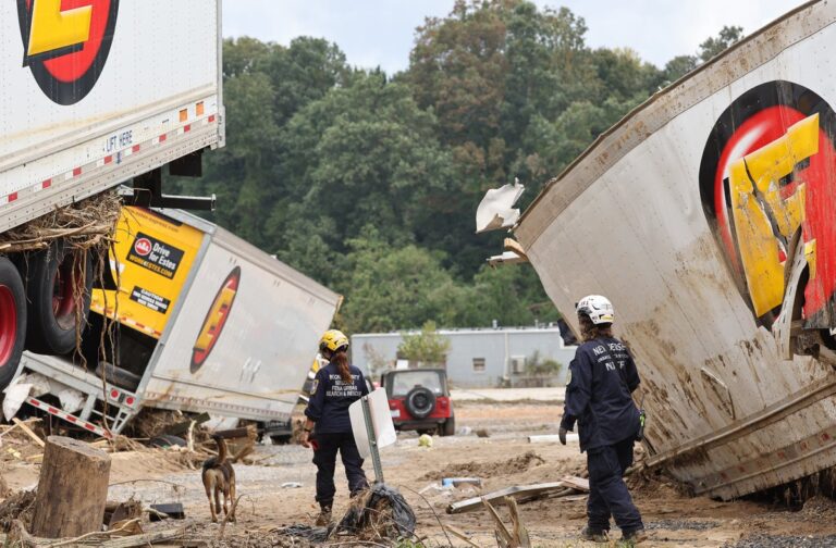 FEMA search team Asheville