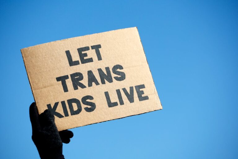let trans kids live sign