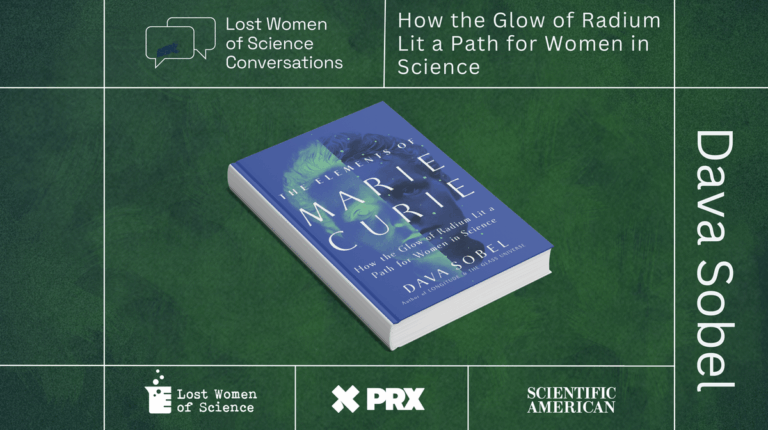 Lost Women of Science Podcast Marie Curie Art
