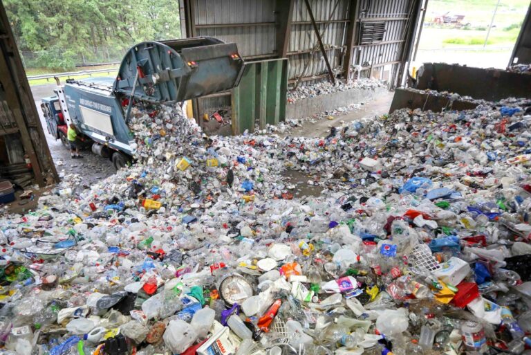 Recycling plant