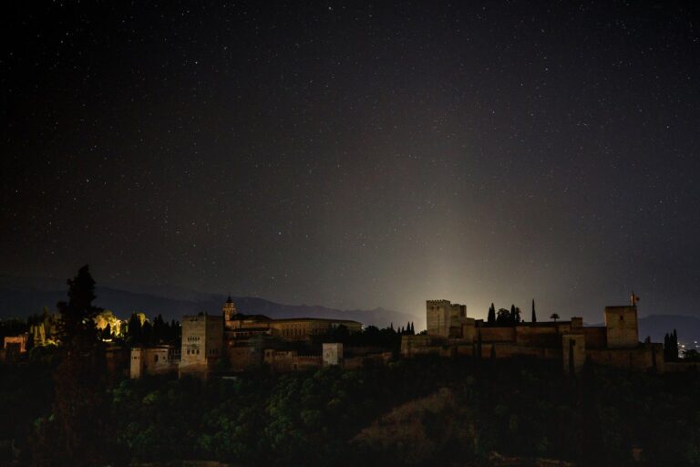 grenada spain blackout landscape