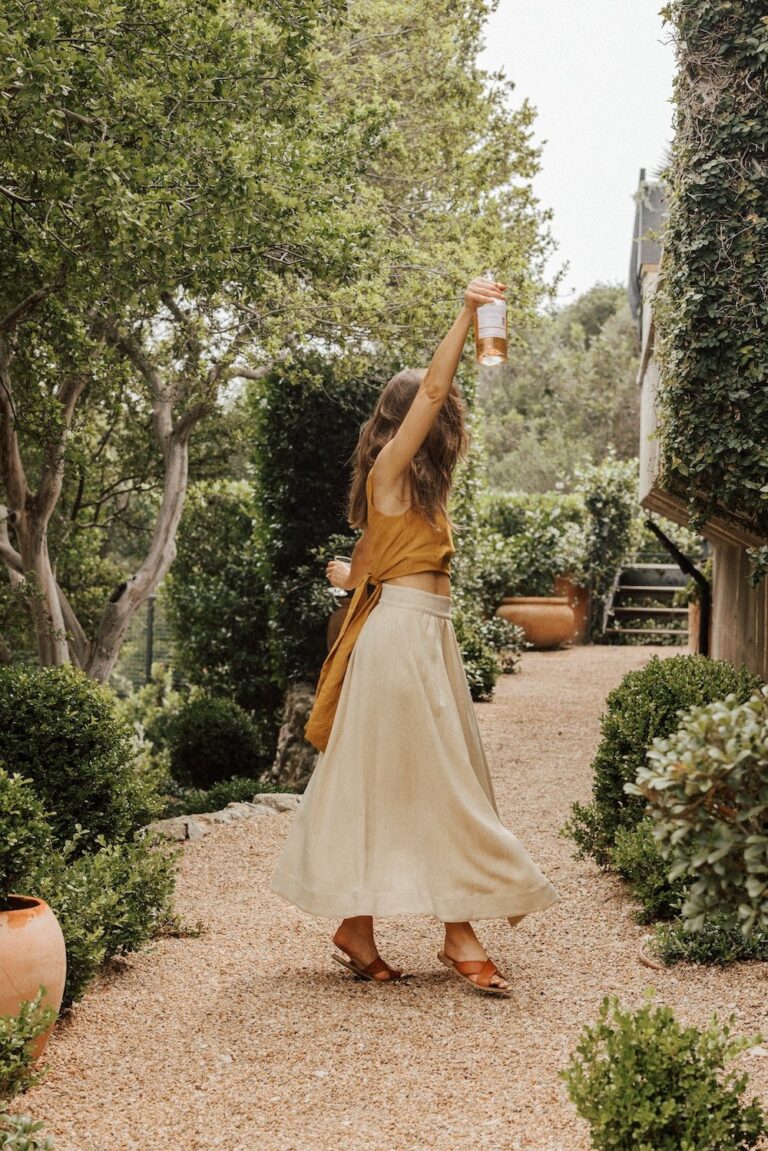 summer entertaining tips camille skirt