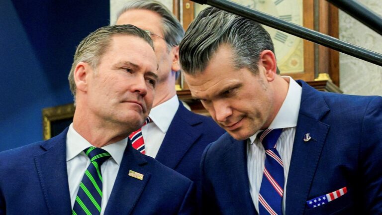 mike waltz pete hegseth