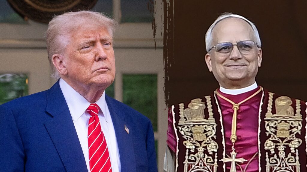 trump pope leo 2