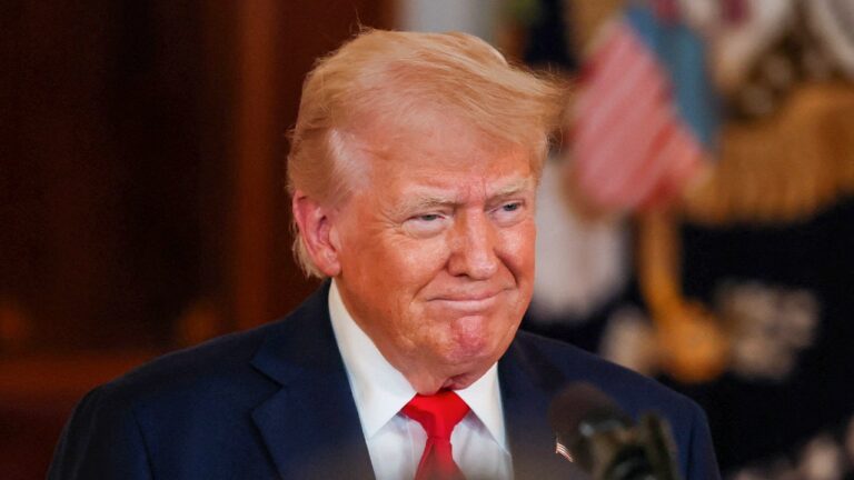 trump smirk